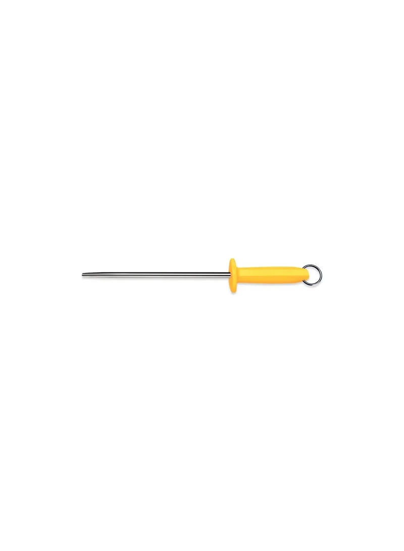 ترامونتينا Professional 12 Inches Smooth Shapener with Carbon Steel Rod and Yellow Polypropylene Handle